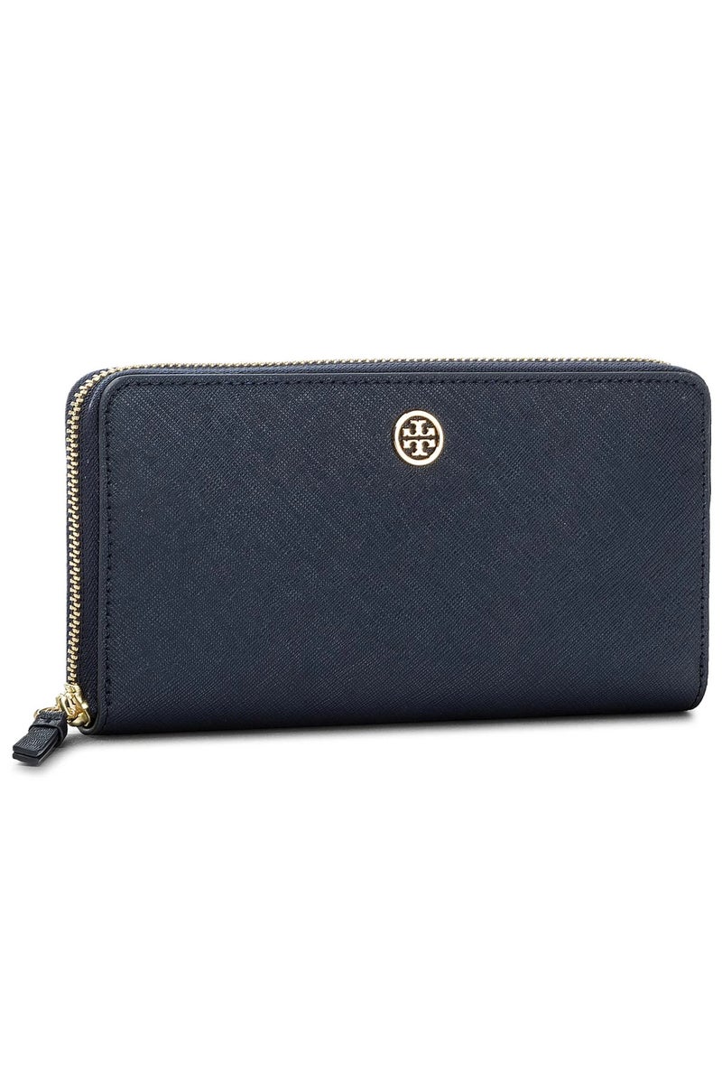 Tory Burch محفظة جلدية نسائية من روبنسون بسحاب قاري - Image 1