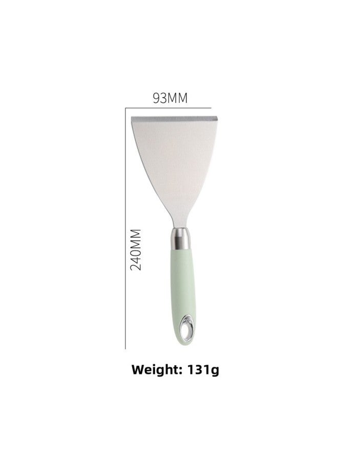 Stainless Steel Pancake Shovel Pancake Fruit Tool Scraper Cooking Pancake Press Teppanyaki Fried Egg Pancake Shovel-Specifications:ins Ritz Triangle Cooking Shovel-Medium - Image 1
