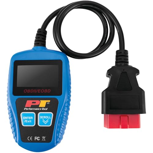 Performance Tool W2976 Universal Multilingual CAN OBDII Scanner Tool (for Check Engine Light, Diagnostics & Emission Readiness Status) - Image 3