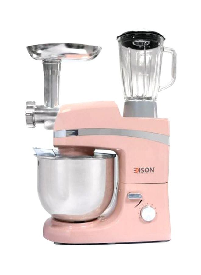 EDISON Stand Mixer Plus 1000W 6.5L Multi-Function 6.5 L SM-10848 Pink - Image 1