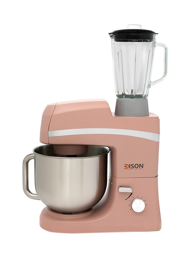 EDISON Stand Mixer Plus 1000W 6.5L Multi-Function 6.5 L SM-10848 Pink - Image 2
