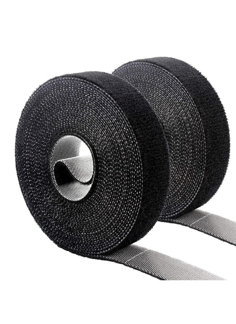 DIY Crafts DIY Crafts CTDIYHI30434 16mm Hook Loop Cable Tie Fasten One Wrap Cord Tape Double Side Nylon Power Cord Management  - Image 1