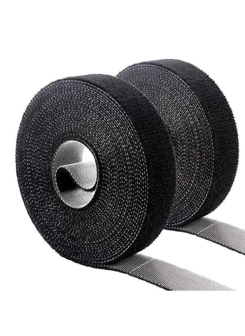 DIY Crafts DIY Crafts CTDIYHI30434 16mm Hook Loop Cable Tie Fasten One Wrap Cord Tape Double Side Nylon Power Cord Management  - Image 3