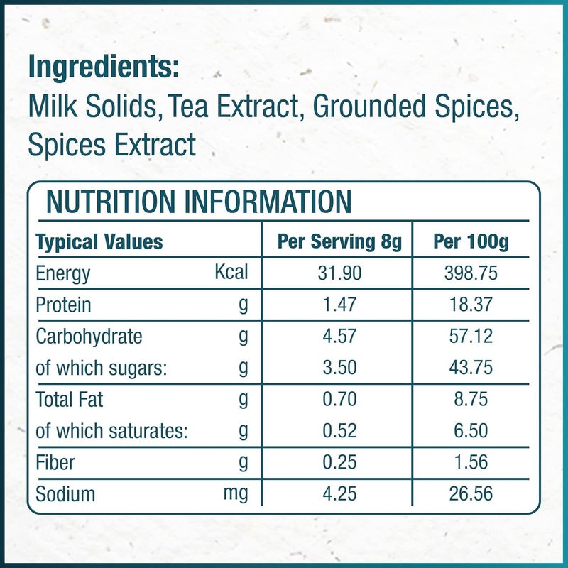 Senso Masala Tea Premix Unsweetened (Pack of 5) | No Sugar | (14g * 10 Sachets) Adrak Elaichi Masala Chai, instant tea premix, sachets masala chai premix, masala tea powder, ready mix tea One Minute, Assam Tea, Desi Chai - Image 3