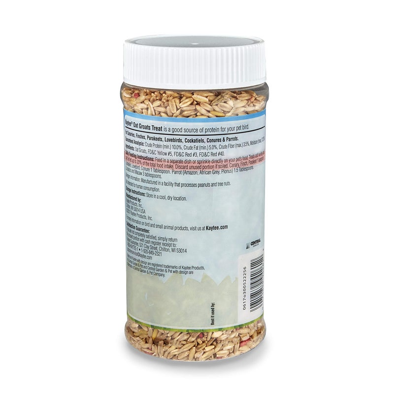 Kaytee Oat Groats Treat Jar- All Pet Birds 11 oz - Image 2