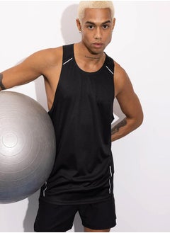 DeFacto Slim Fit Crew Neck Tank Top by Styli  - Image 4