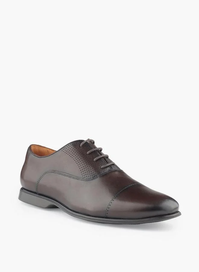 لو كونفورت Men Lace-Up Derby Shoes