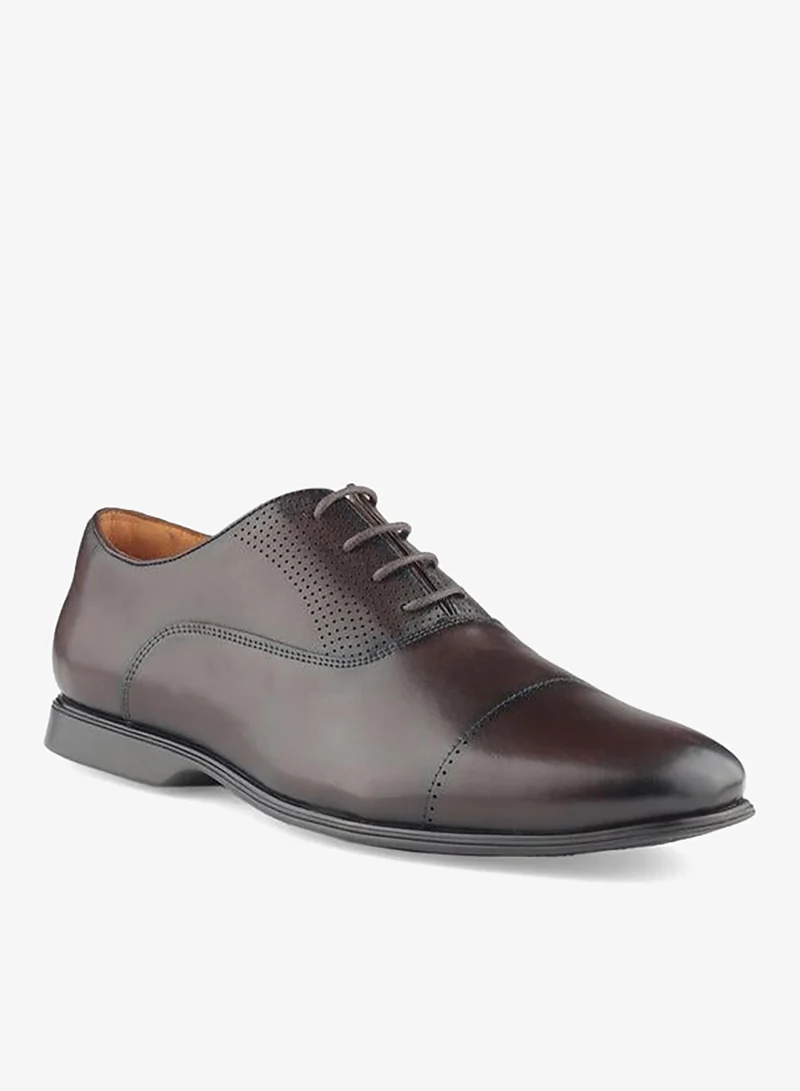 لو كونفورت Men Lace-Up Derby Shoes