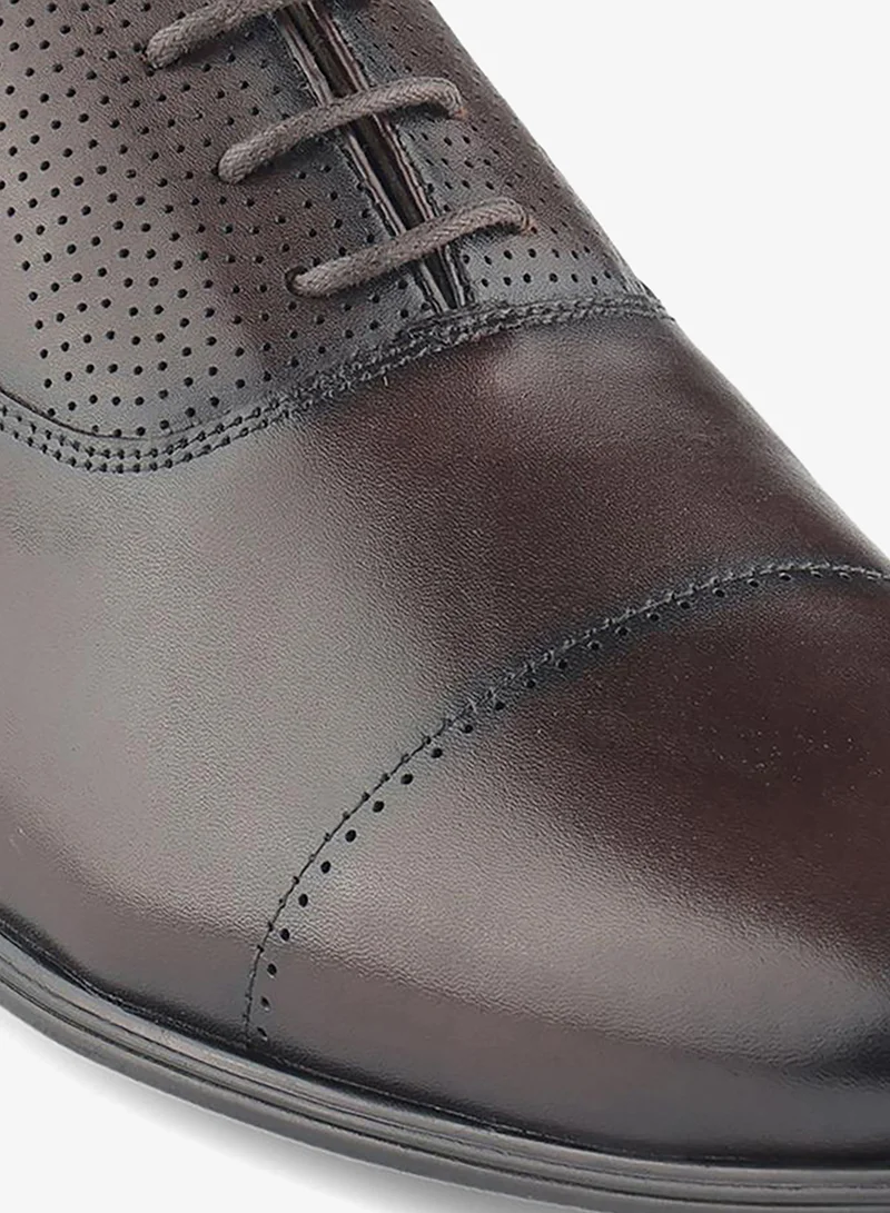 Le Confort BROWN Men Lace-Up Derby Shoes for Men | Best Price UAE