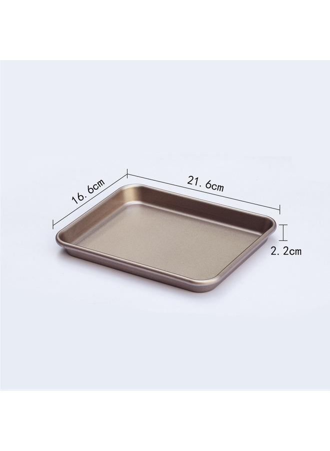 Bluejw Bakeware Rectangular Ancient Early Cake Roll Mold Household Oven Non-stick Tiramisu Snowflake Crisp Dry Tool - Image 1