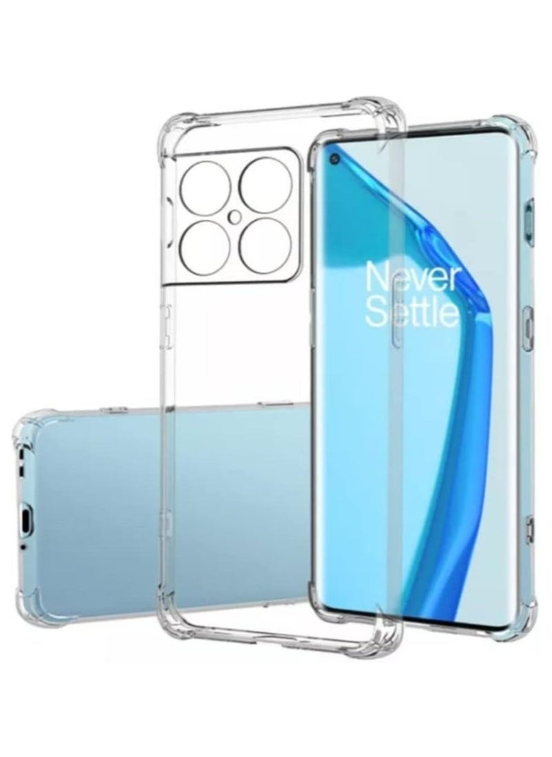 IAF Oneplus 10 Pro Clear Transparent Case Soft Flexible Silicone Back Cover Shockproof Case with Reinforced Bumper Corner for 1 + 10 pro Clear Case - Image 1