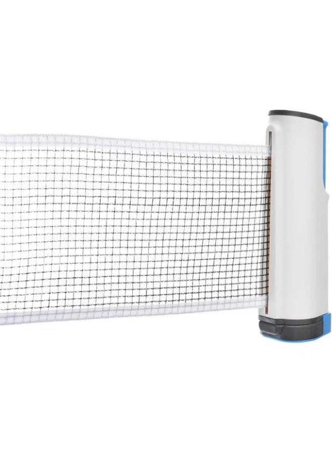شبكة تنس طاولة قابلة للسحب، يمكن تركيبها بسهولة على أي طاولة بسُمك يصل إلى 5 سم. مصنوعة من بلاستيك عالي الجودة وشبكة متينة، تمتد حتى 2 متر لتناسب معظم الطاولات. مثالية للاستخدام في المنزل أو المكتب أو أثناء السفر، سهلة الفك والتركيب والتخزين - Image 2
