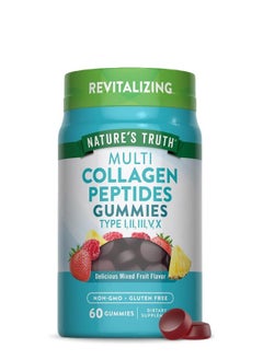 Multi Collagen Gummies Type I, Ii, Iii, V, X 60 Count Non Gmo And Gluten Free Complex Supplement Mixed Fruit Flavor - pzsku/Z63D443FC9AD6F1188DB2Z/45/_/1735546855/0f8080c3-a8f3-4fff-bf3c-107fa3752a58