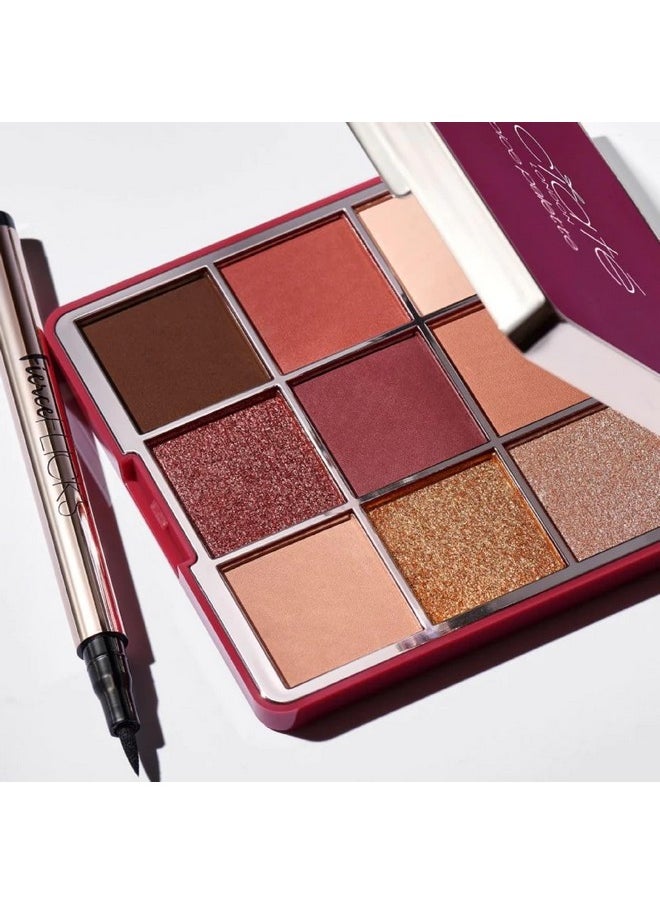 Ciate London - Ciaté London All About The Eyes Kit Contains 9Pan Eyeshadow Spice Palette And Fierce Flicks Black Eyeliner - Image 1