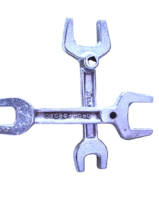 ENEI 365 ; Serve to Excellence ENEI 365 Serve to Excellence 3 in 1 Spanner Medical Oxygen Cylinder Key Double Sided Speciality Drop Forged pack of 2 - Image 4