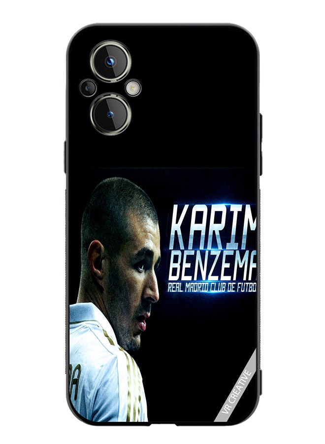 VR CREATIVE Protective Case Cover For OnePlus Nord N20 5G Benzema Design Multicolour - Image 1
