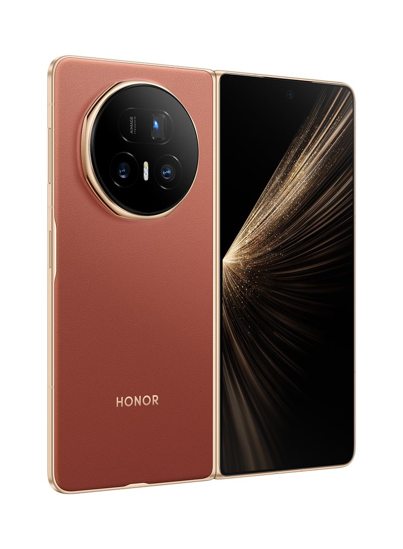 Honor Magic V5 Dual SIM 5G Reddish Brown 16GB 512GB - Middle East Version - Image 3