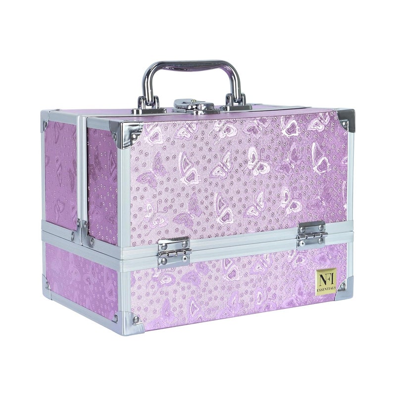NFI essentials Makeup Bag Cosmetic Box Bridal Box Make up Box Trousseau Box Vanity Beauty Case Organizer for Wedding Makeup Box - Image 1