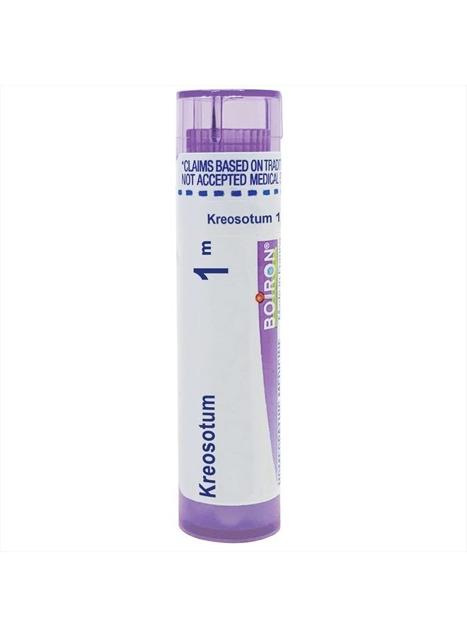 Boiron Kreosotum 1m, 80 Count, 75 pellets - Image 1