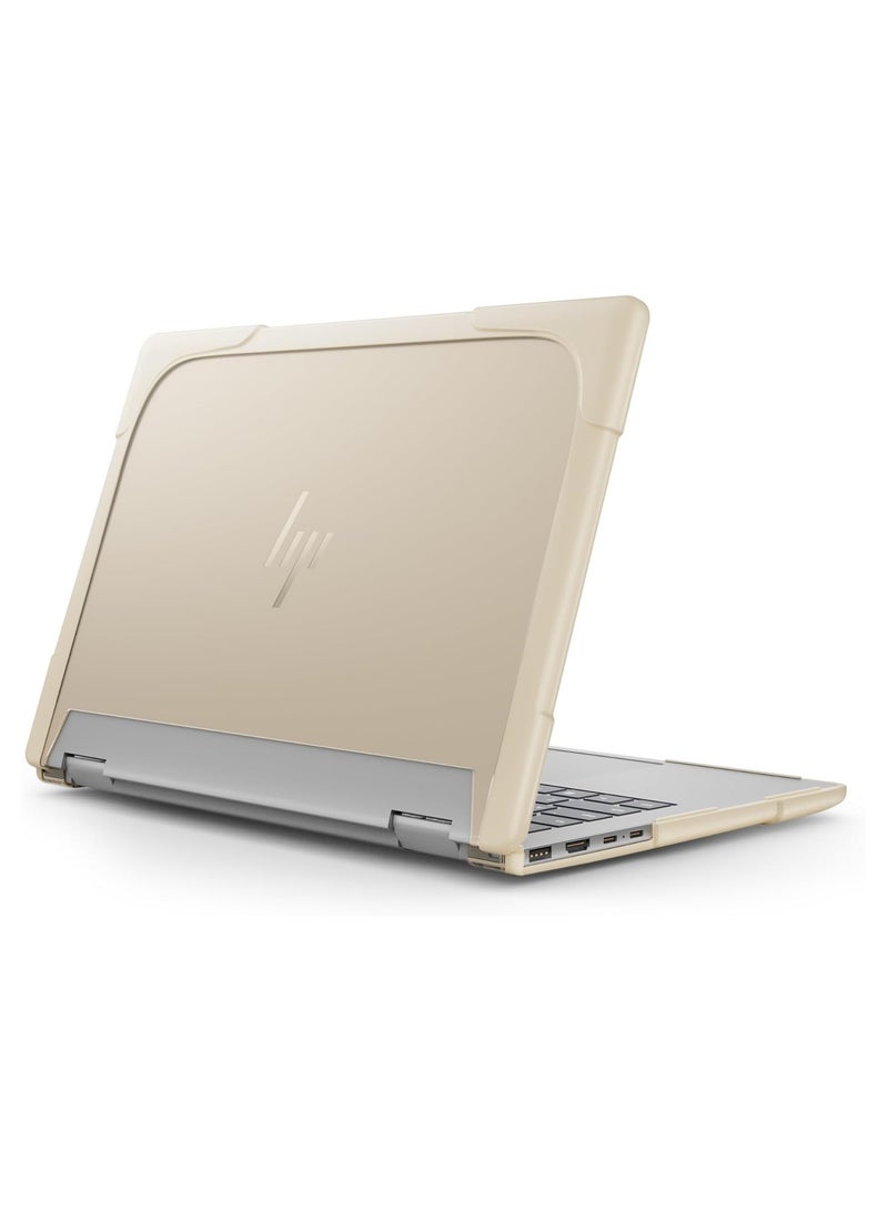 general Compatible 14 Inch HP Envy X360-14 2024 2-in-1 Laptop Case - Heavy Duty Rugged Hard Shell Cover Frosted Thermal and Drop Protection