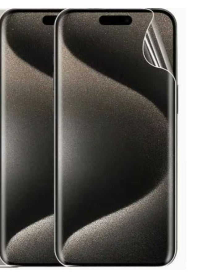 RYN self adhesive vinyl mobile phone screen protector high glossy  Film compatible with iPhone xs  Scratch-Resistant - Image 1