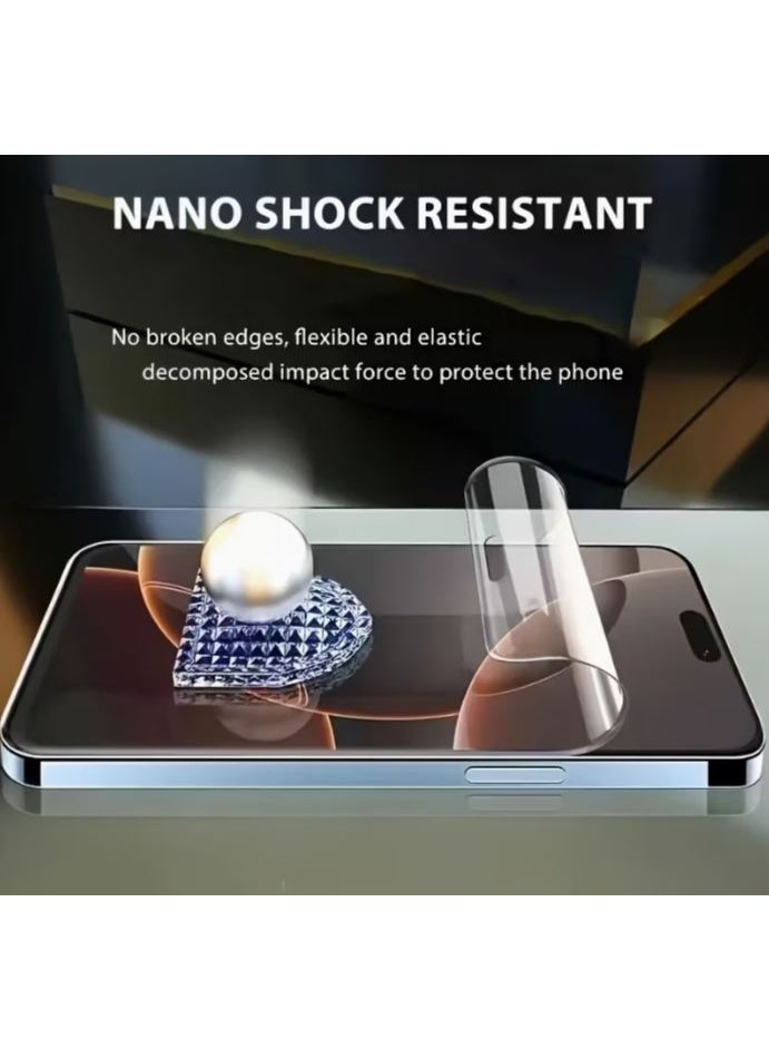 RYN self adhesive vinyl mobile phone screen protector high glossy  Film compatible with iPhone xs  Scratch-Resistant - Image 3