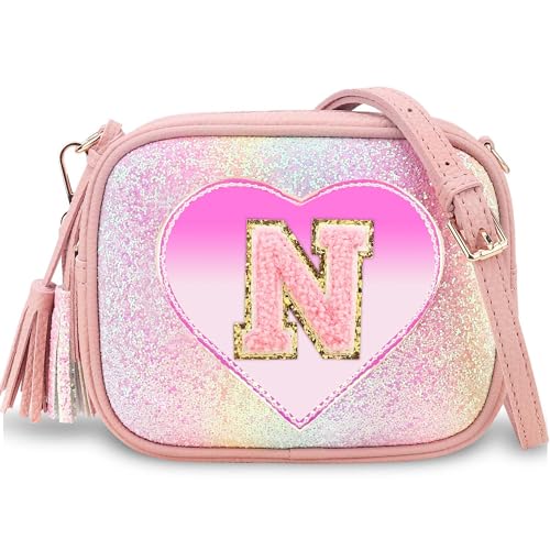 Kejea Purse Gifts for Little Girls - Kids Heart Purse Cute Crossbody Bag Teens Girls Wallet Birthday Gift N - Image 1
