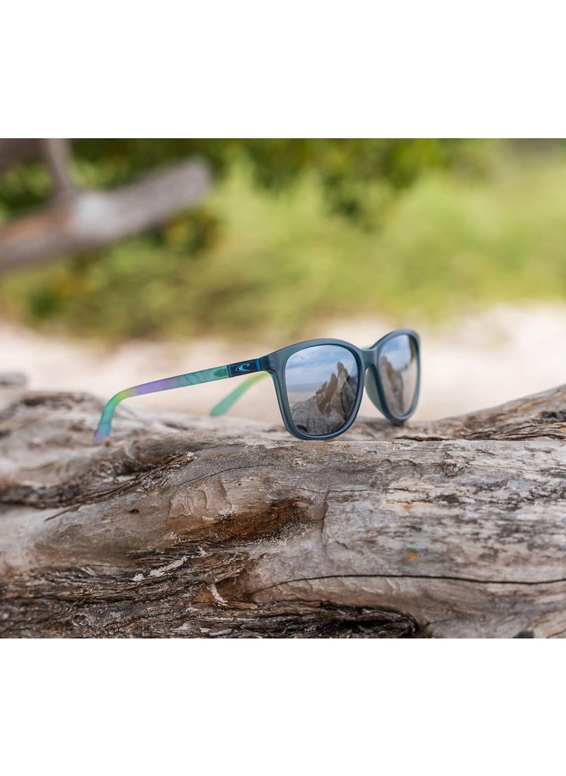 O'NEILL ONS-9014 Women Cat Eye Polarized Sunglasses Blue 55 mm  - Image 4