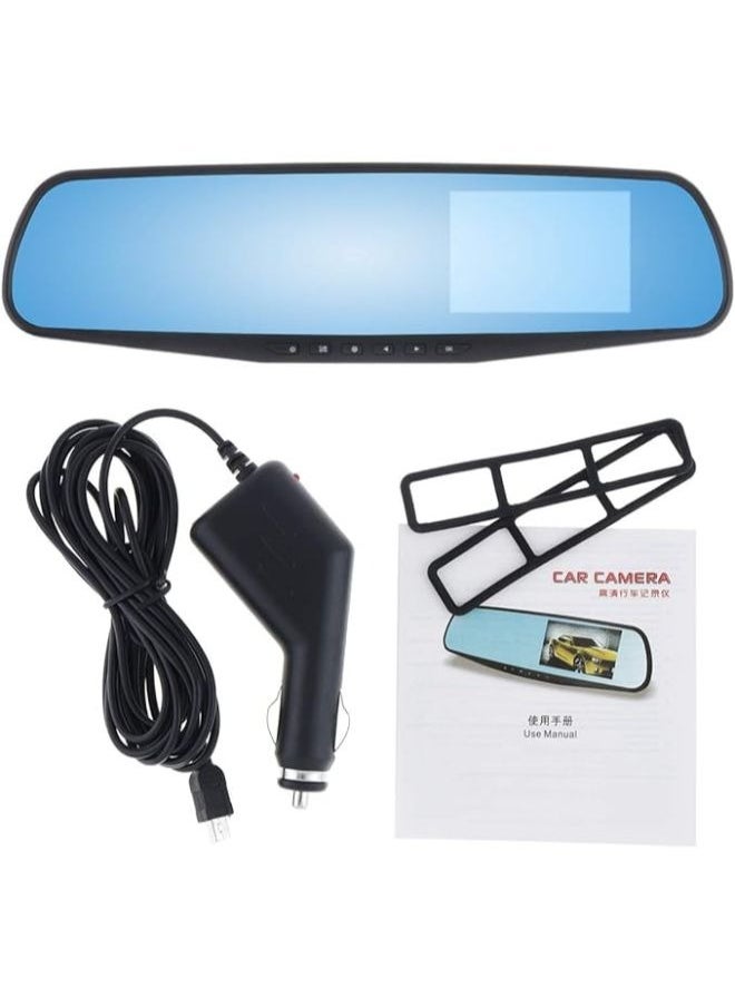 Car DVR Rear View Mirror Video Recorder 2.7" 1080P LCD HD Car Camera