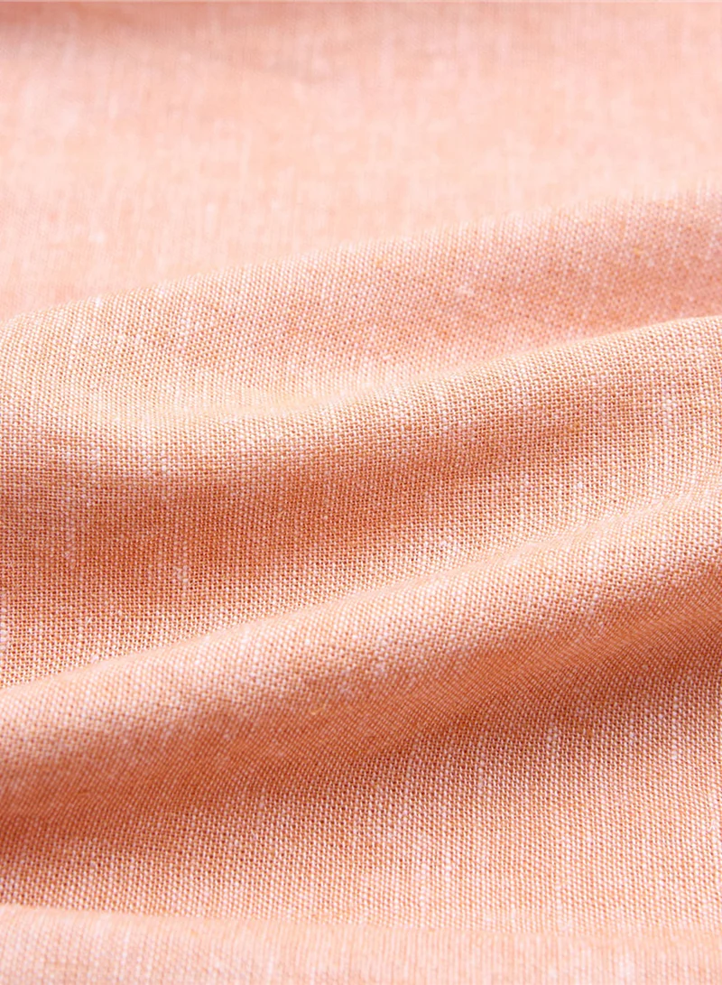 GIORDANO  Men's Slim Linen Cotton Short-Sleeve Shirt for Men | Best Price UAE