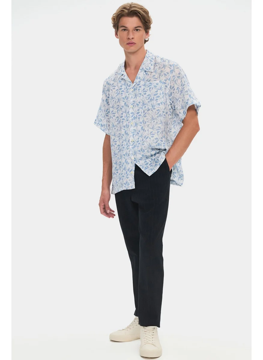 جون Exclusive Men's Short Sleeve Patterned Shirt