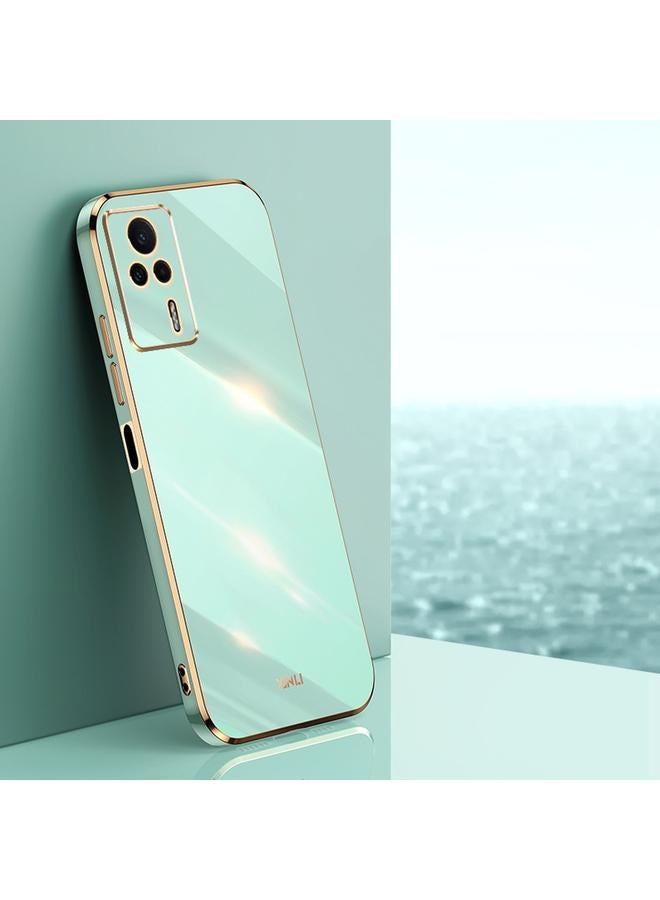 Case For Xiaomi Redmi K60E XINLI Straight Edge 6D Electroplate TPU Phone Case