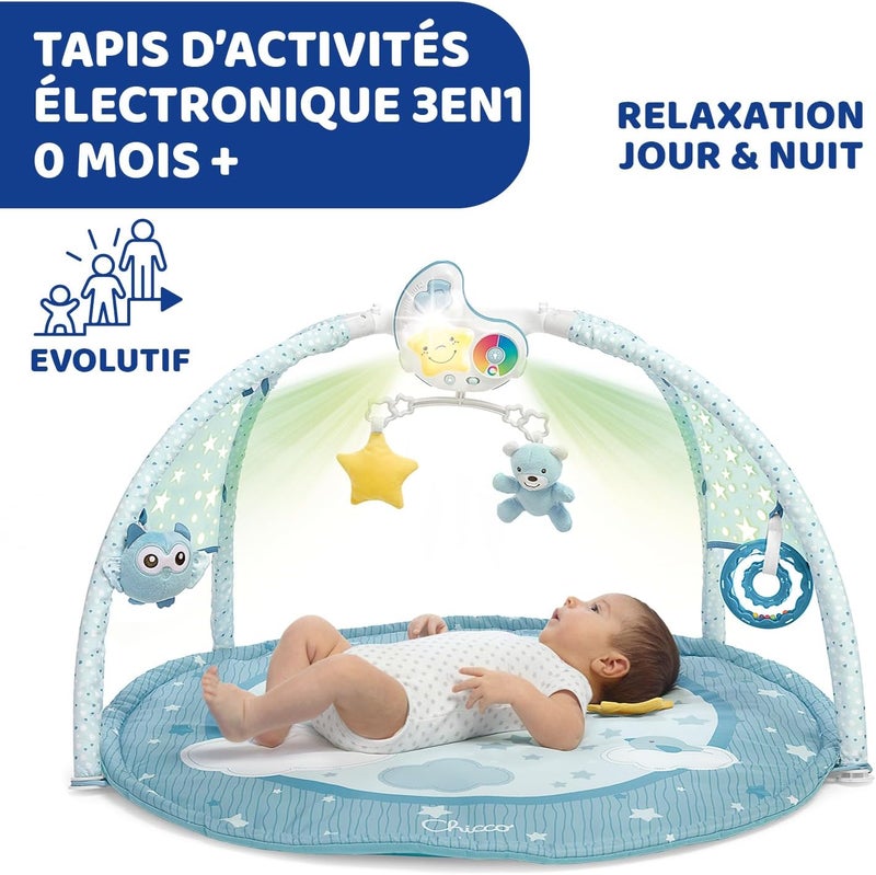 Chicco First Dreams Enjoy Colors Baby Gym 0M+, Blue - Image 2