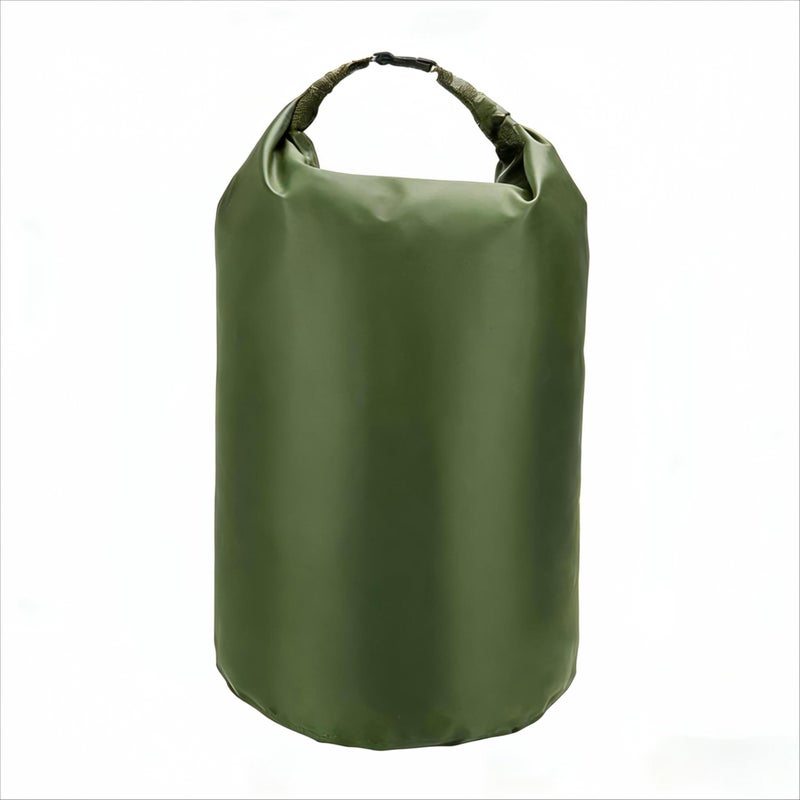 CMCOOPLX 10L20L40L70L Waterproof Dry Sacks Lightweight Canoe Storage Bags for Kayaking Rafting Boating Hiking Camping Travel Fishing Sea Swimming Army Green 40L - Image 2