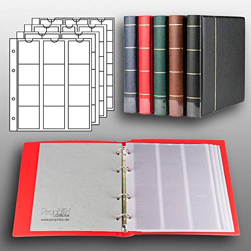 Prophila Collection Prophila Coin Album with 4 Cases for 110 Coins - Image 2