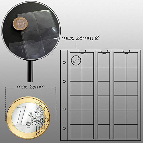 Prophila Collection Prophila Coin Album with 4 Cases for 110 Coins - Image 5