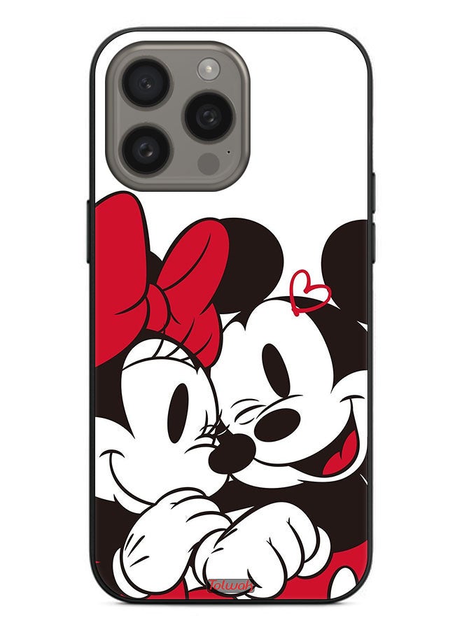 Tolwak Apple iPhone 15 Pro Protective Case Cover Mickey Mouse - Image 2