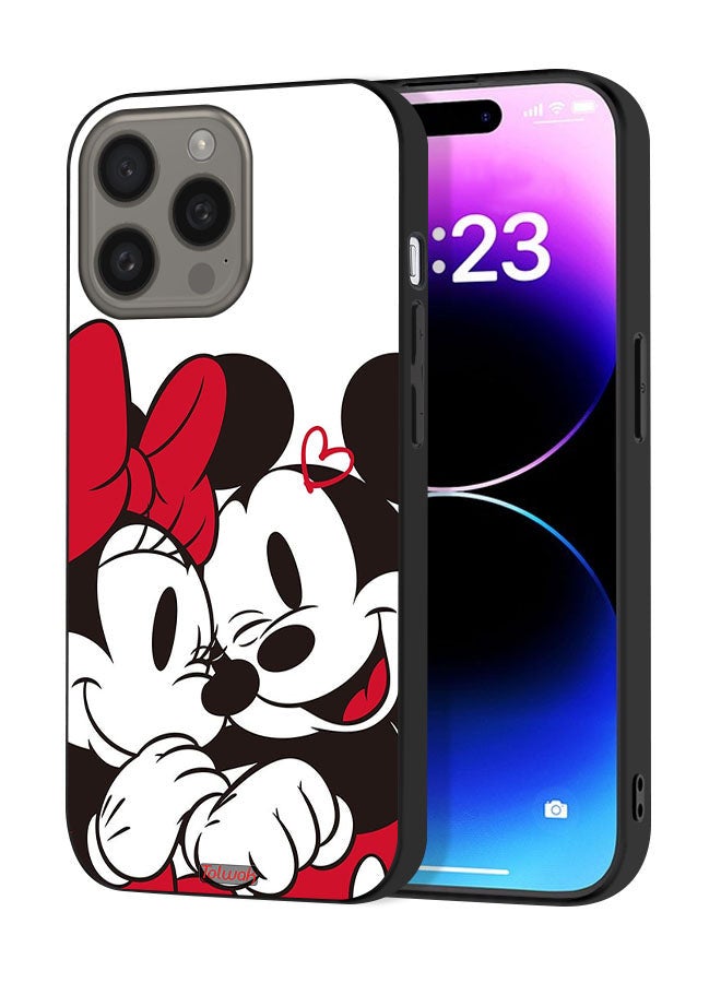 Tolwak Apple iPhone 15 Pro Protective Case Cover Mickey Mouse - Image 1