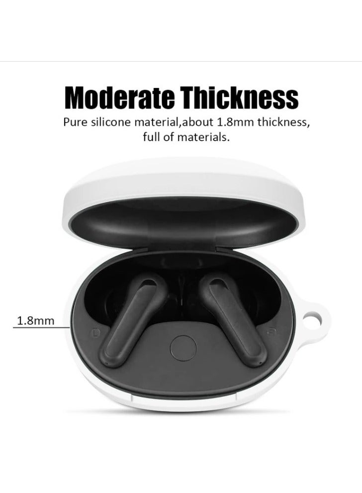 Silicone Carrying Case for Anker Soundcore Life P2 Mini, Portable Scratch Shock Resistant Cover with Carabiner (Green) - Image 5