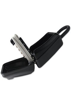 Generic Punch Button Lock Box Portable Shackle LockBox For Outside Fits House Keys Car Keys More Keypad Safe Box Digital Push Button Combination Lock  - Image 3