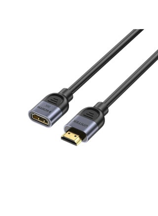 Unitek Ultra Stream 8K HDMI Extension Cable, Black – High-Speed HDMI 2.1 Extension Supporting 8K@60Hz, 4K@120Hz, HDR, Dolby Vision, eARC, and 48Gbps Bandwidth – 0.5 Meter - pzsku/Z63D56225ED6213693ECEZ/45/1748432678/b40cfd02-b79e-4e09-8952-1a32fb094221