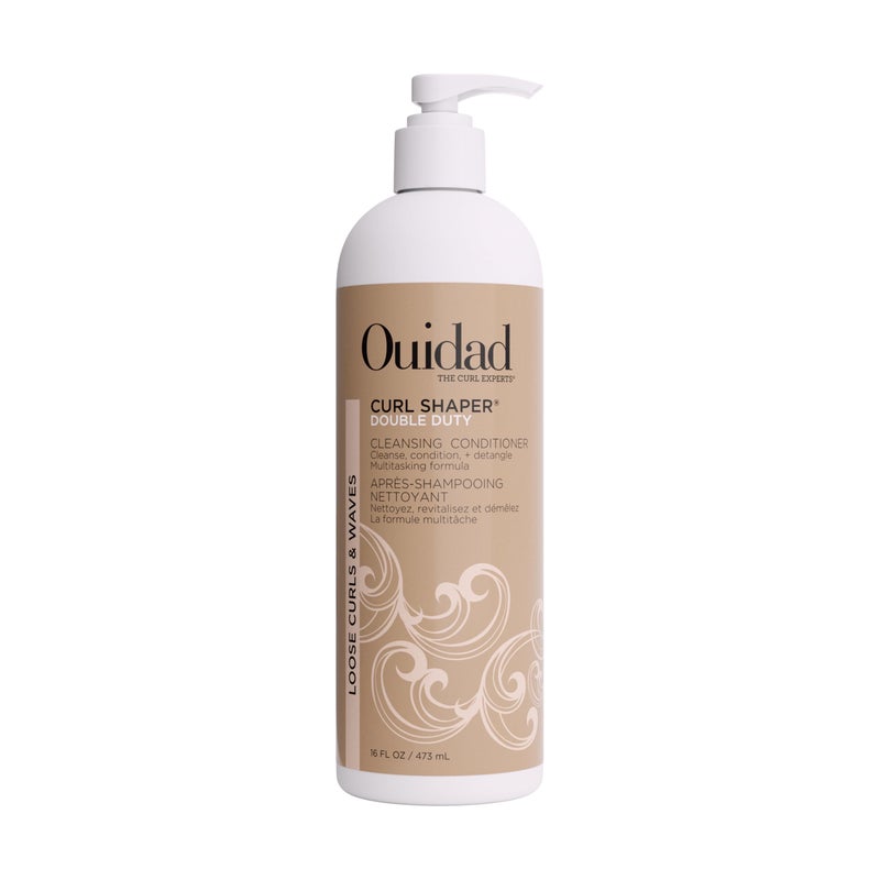 Ouidad Curl Shaper Double Duty Weightless Cleansing Conditioner, 16 Fl Oz, 94116 - Image 1