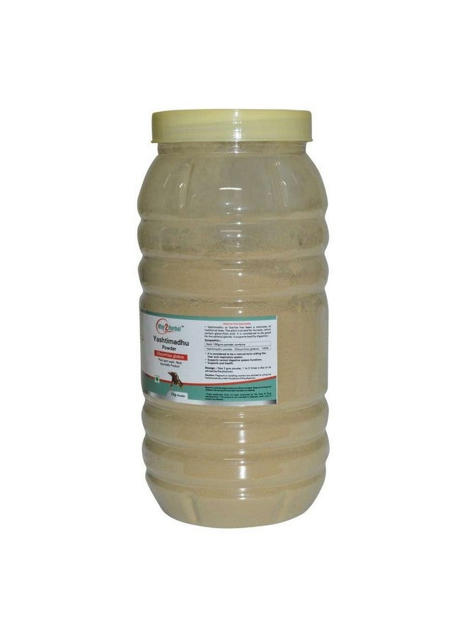 Way2Herbal Yashtimadhu Liquorice Mulethi Powder (1 Kg Pack of 1) - Image 4