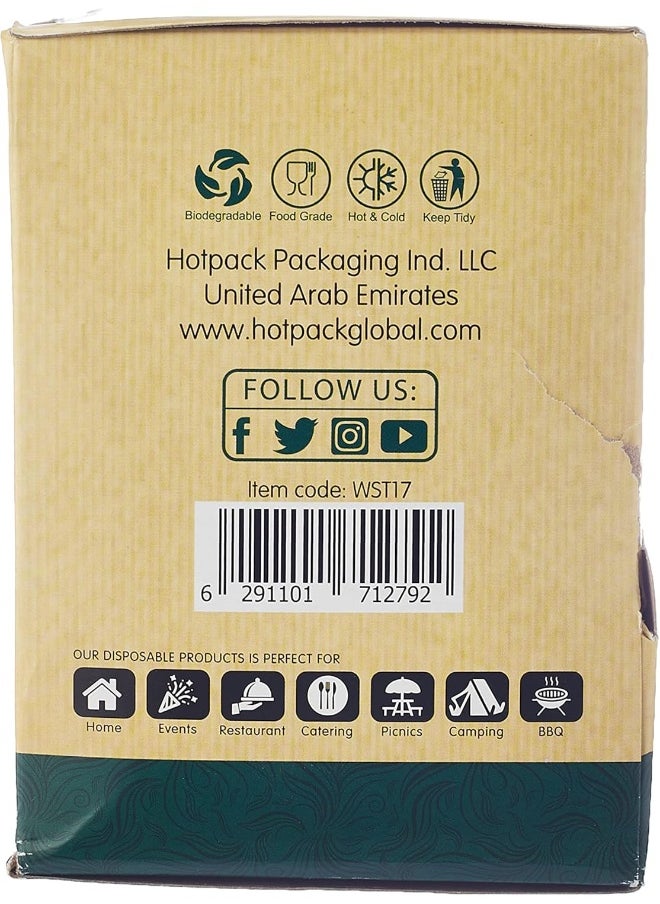 Hotpack مغرفة قهوة خشبية صديقة للبيئة من هوتباك قابلة للاستخدام مرة واحدة 17.8 سم 1000 قطعة  - Image 2