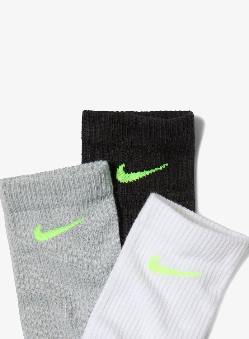 Nike 3-Pack Everyday Elevated Crew Socks - Image 3