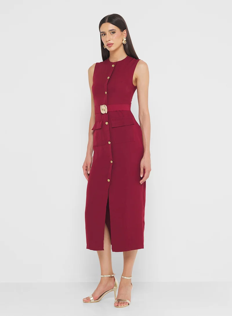 ايلا Belted Shift Dress