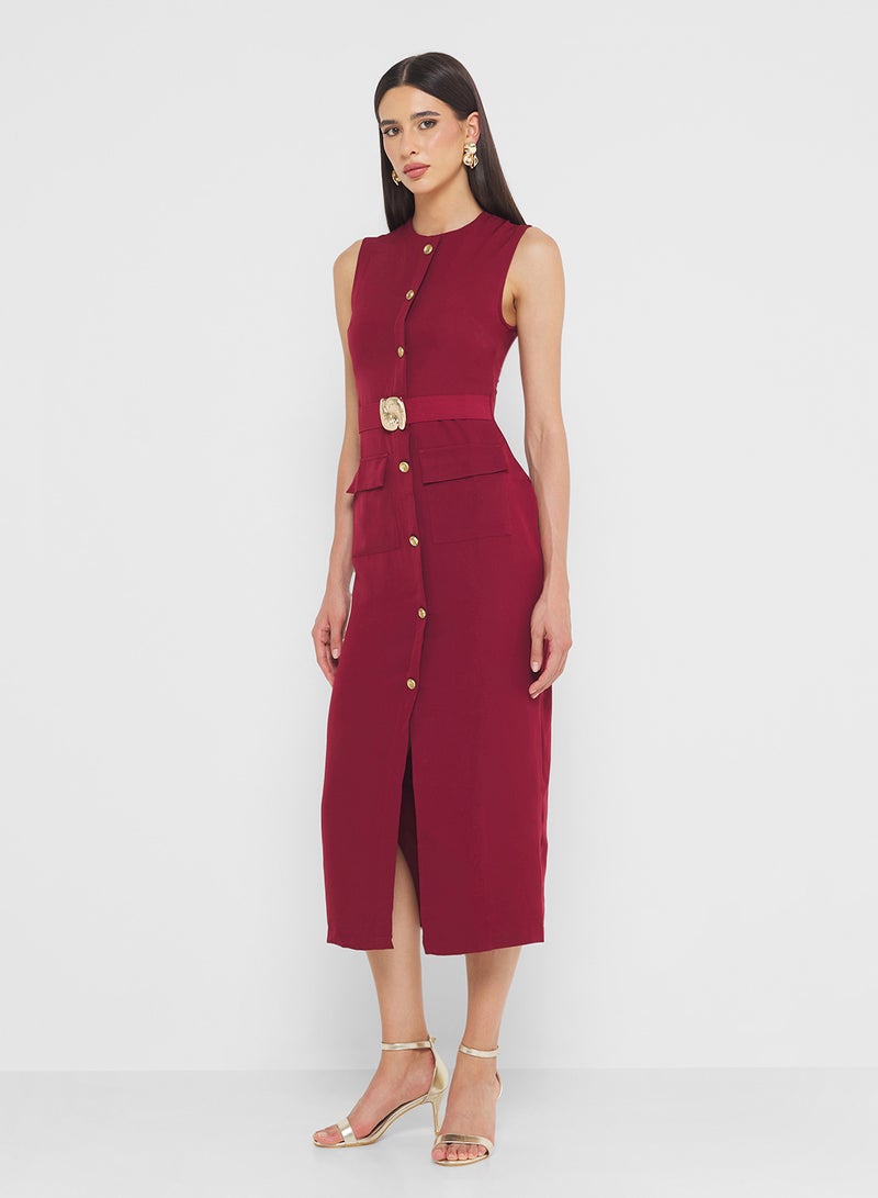 ايلا فستان بحزام - Image 1