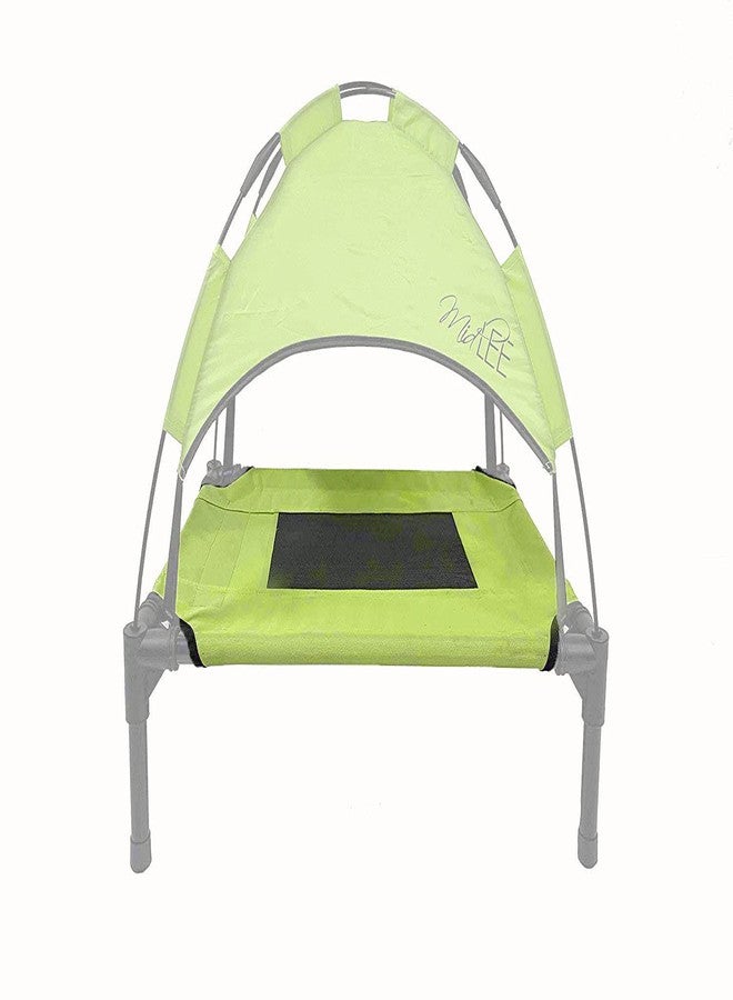 Midlee Dog Cot Replacement Bed Fabric- Green(Small) - Image 1