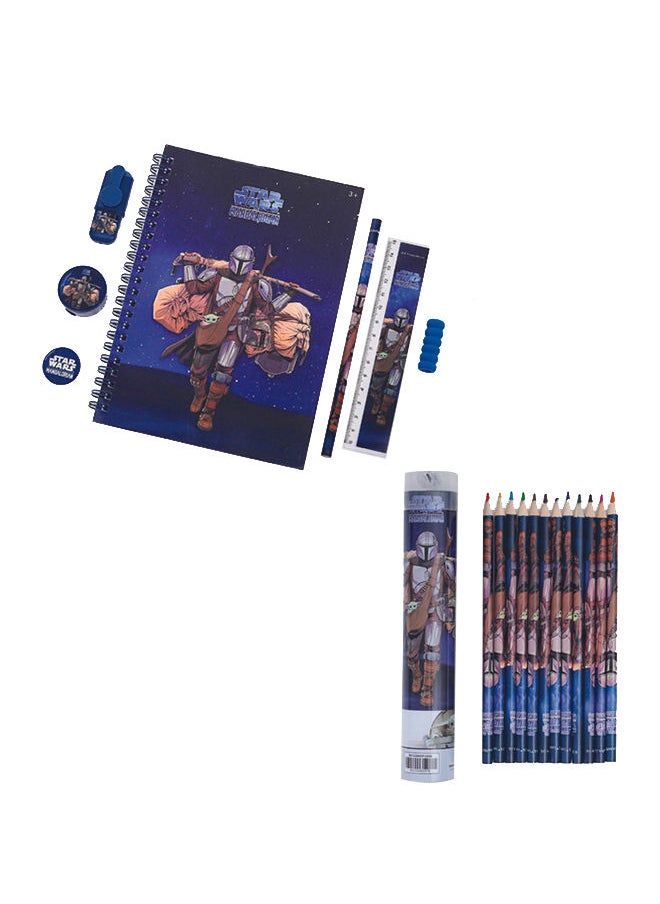 Stationery Star Wars Super  12Pc Tin Tube Coloring Pencils & 7Pc Ziplock Set - pzsku/Z63D6109ACFBDED421F0AZ/45/_/1659093935/b9b2e7b3-6d63-4ffb-88de-e8b56c0df514