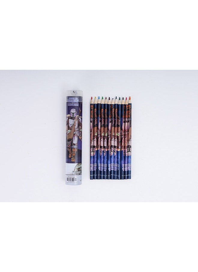 Stationery Star Wars Super  12Pc Tin Tube Coloring Pencils & 7Pc Ziplock Set - pzsku/Z63D6109ACFBDED421F0AZ/45/_/1661169646/cf10d699-46e0-469f-9b30-d14f85da3d54